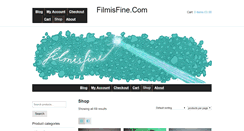 Desktop Screenshot of filmisfine.com